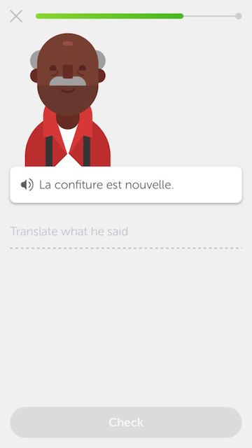 Illustration for article titled I'm Loving Updated Mobile Duolingo *edited*